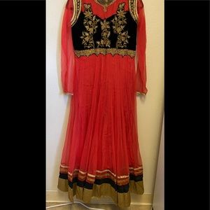 Anarkali New with Tag (34” bust x 53” height)